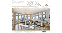 Desktop Screenshot of designmilagros.com